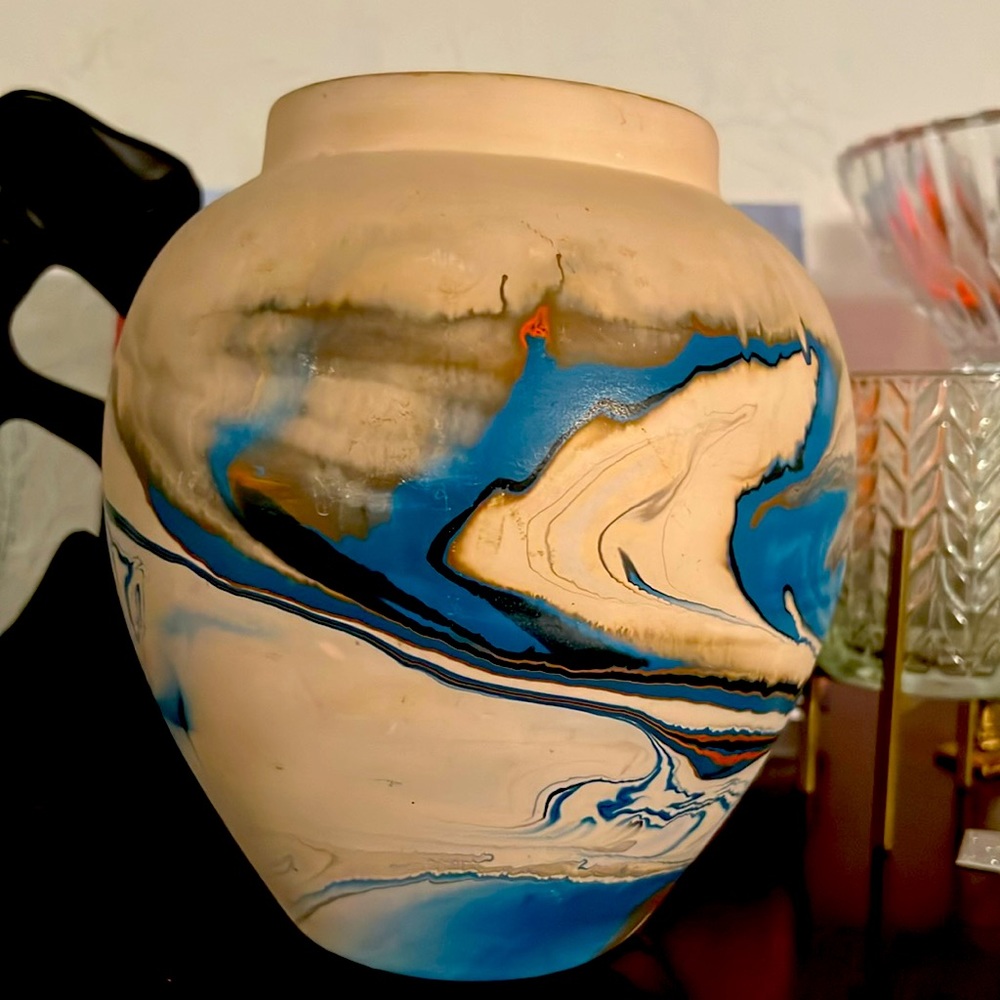 Nemadji Pottery Vase